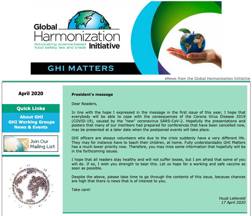 GHI Matters April 2020